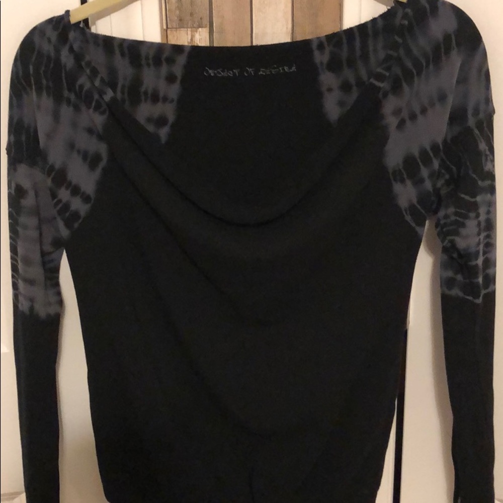 Tie Dye off the shoulders